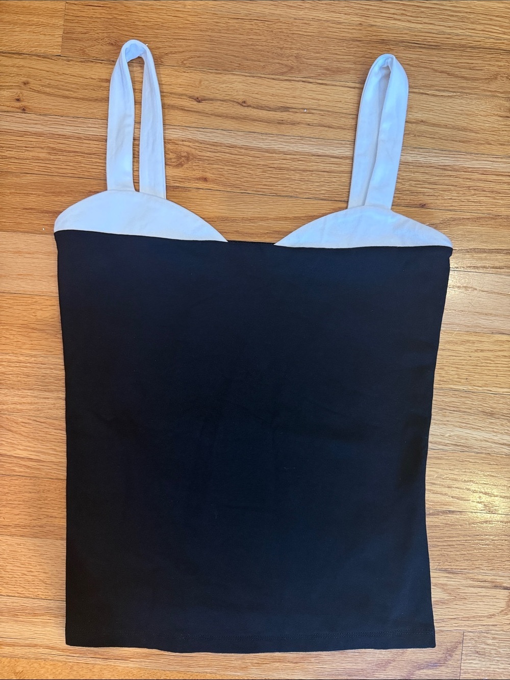 NEW Express Body Contour Black & White Tank